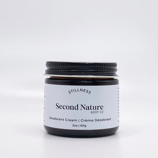 Stillness 60g Deodorant Jar - Low Baking Soda Formula